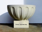 110cm Scallop Bowl - Fibrestone